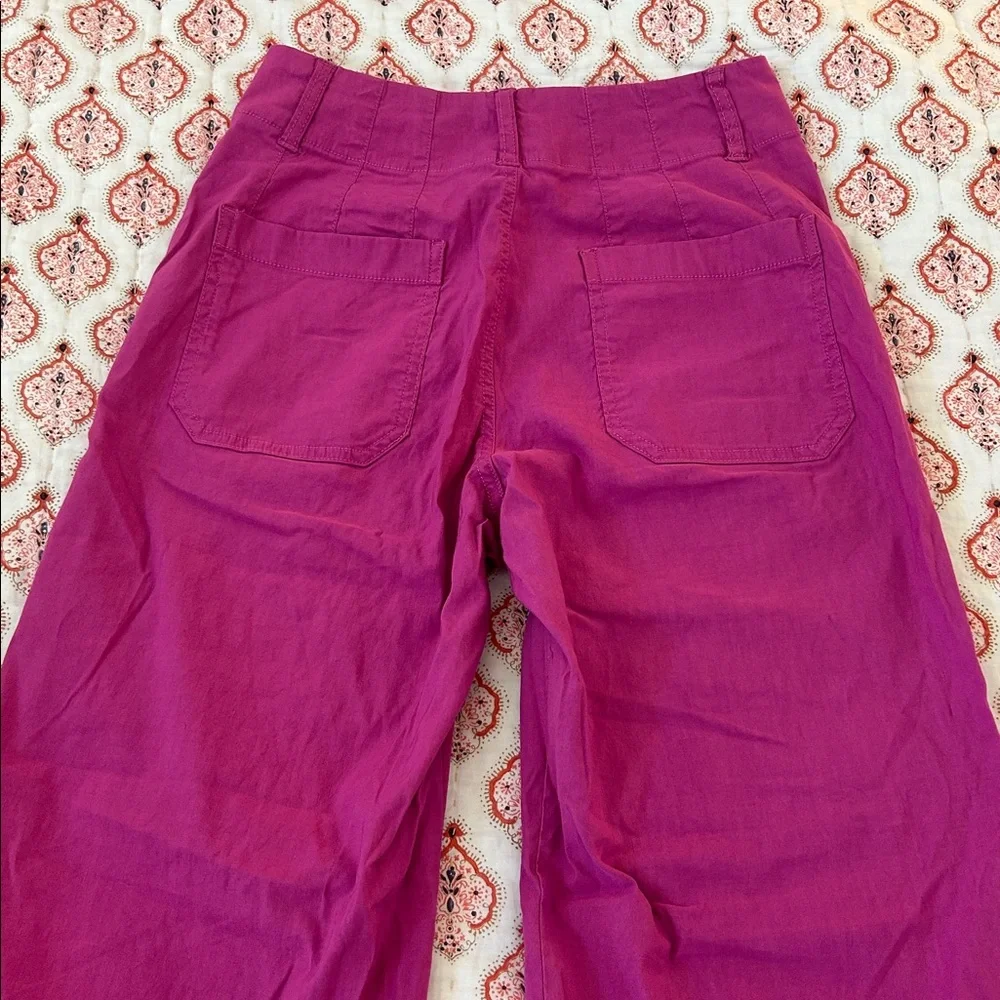Anthropologie Maeve Magenta Colette Pants - Picture 5 of 5